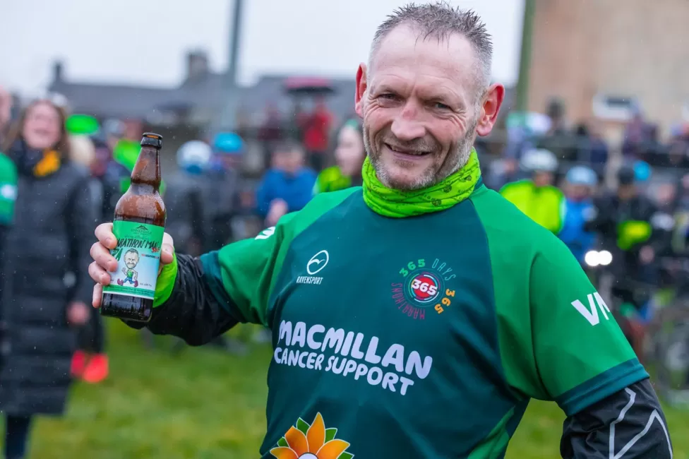 Hero or Nuts, He Ran a Marathon Every Day in 2022–and Then Went to Work at His Job–Raising a Million for Charity