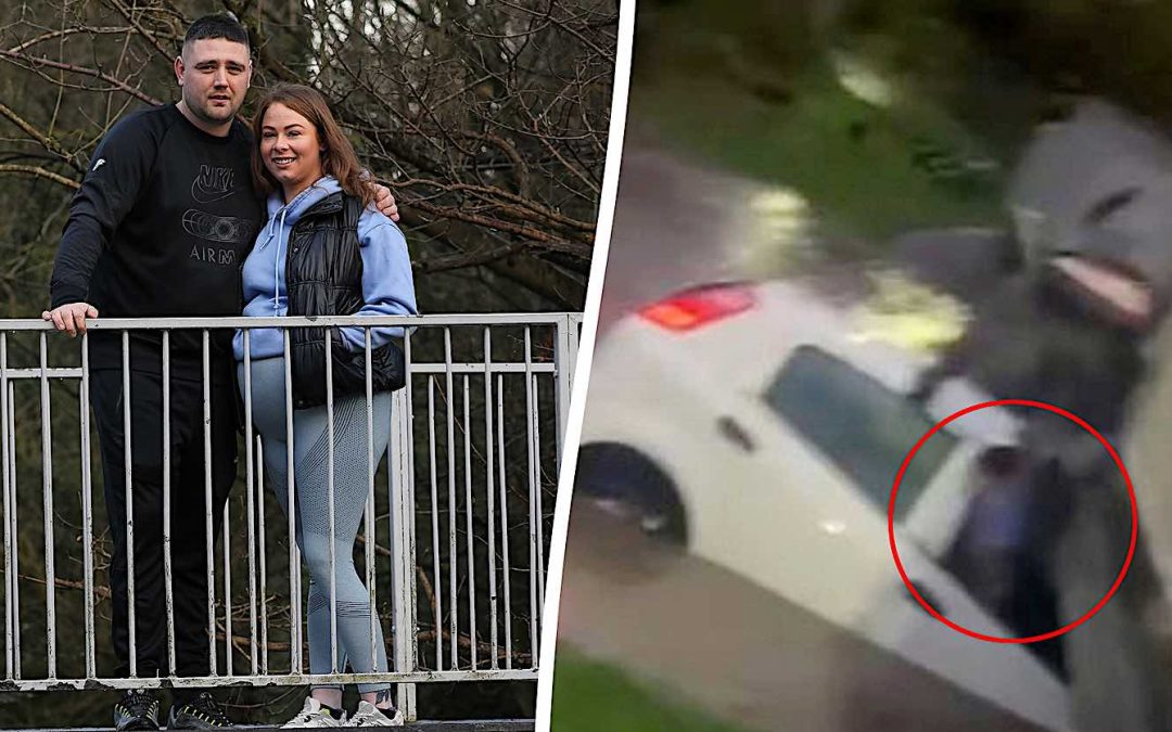 Quick Thinking Hero Saves Trapped Woman And Toddler From Sinking Car By