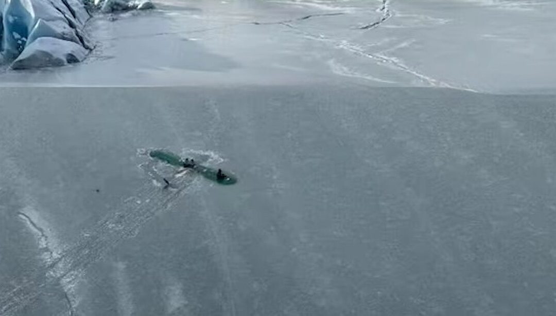Rescuers Relieved to Find Pilot, 2 Children Survived Crash Landing on Frozen Alaskan Lake