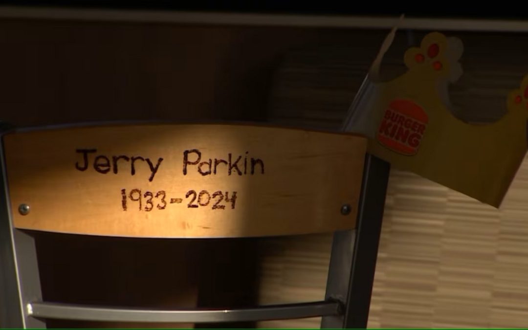 Burger King Workers Show up at Beloved Regular’s Funeral with Chair Engraved in His Honor
