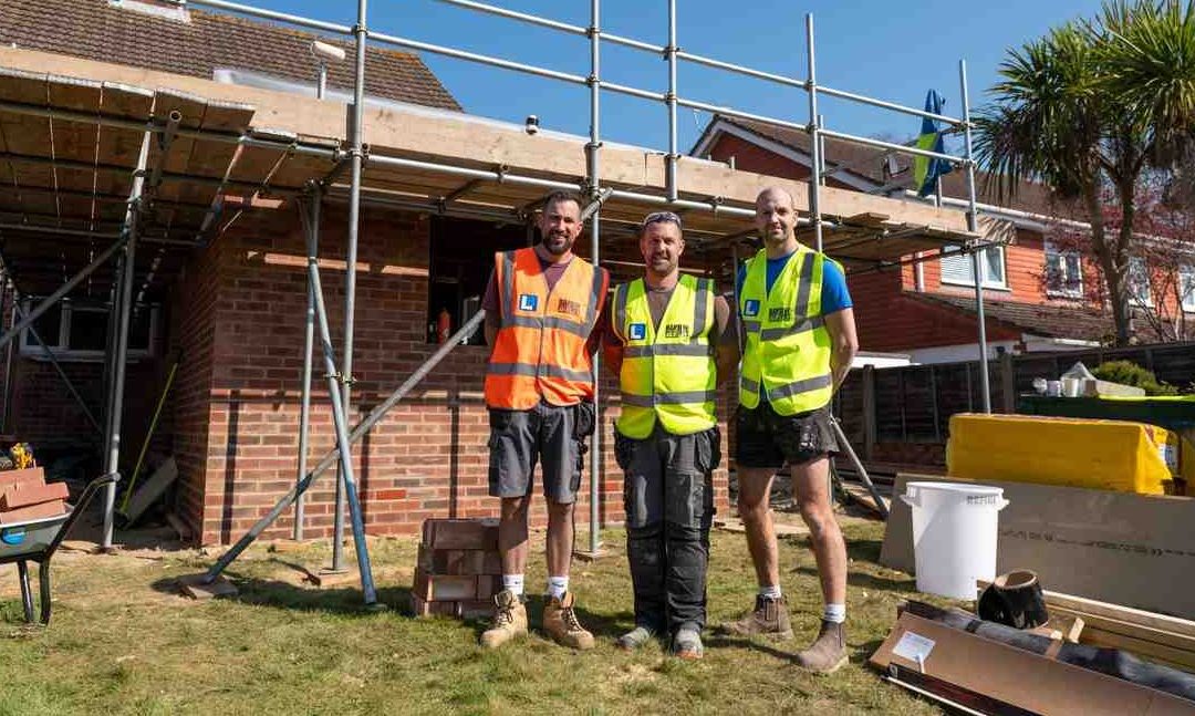 Team of Tradesman Go ‘DIY SOS’ and Transform Home for Disabled Dad for Free