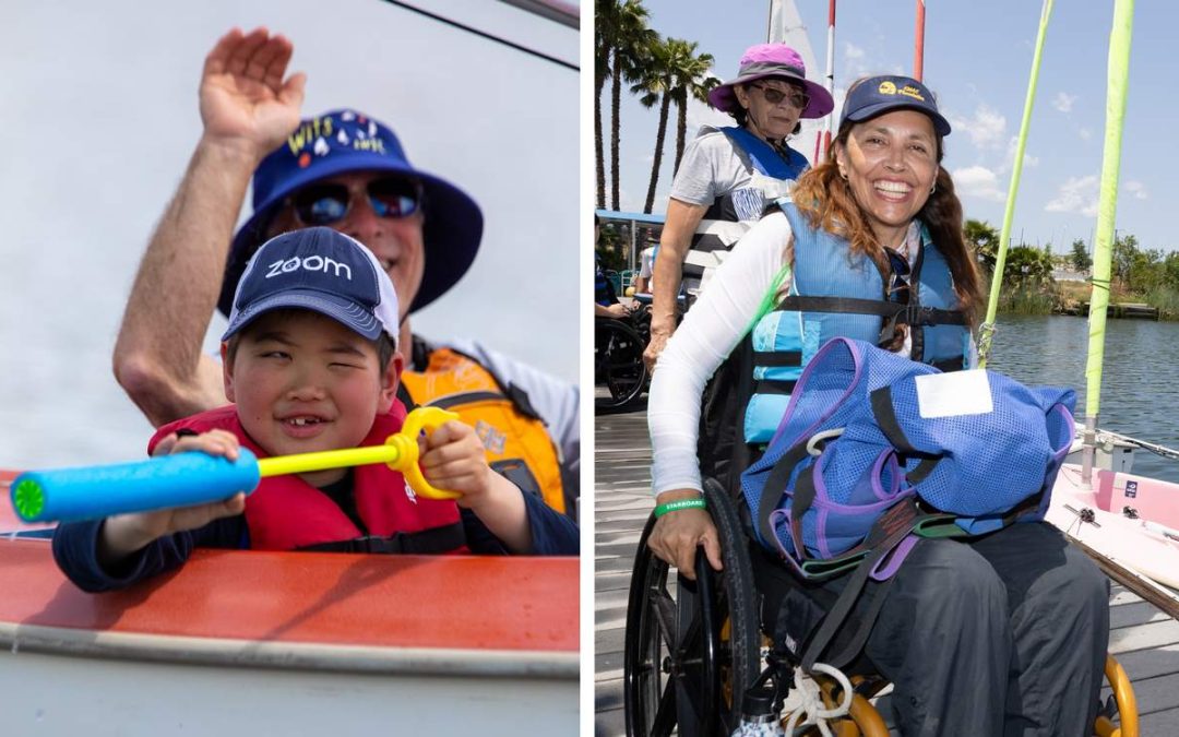 Dozens of Disabled Californians Sail for the First Time to Experience the Weightlessness of the Water