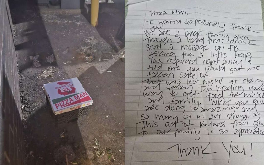 Pizzeria Owner Sees People Eating From Dumpster, Offers Them Free Pies and a Slice of Dignity