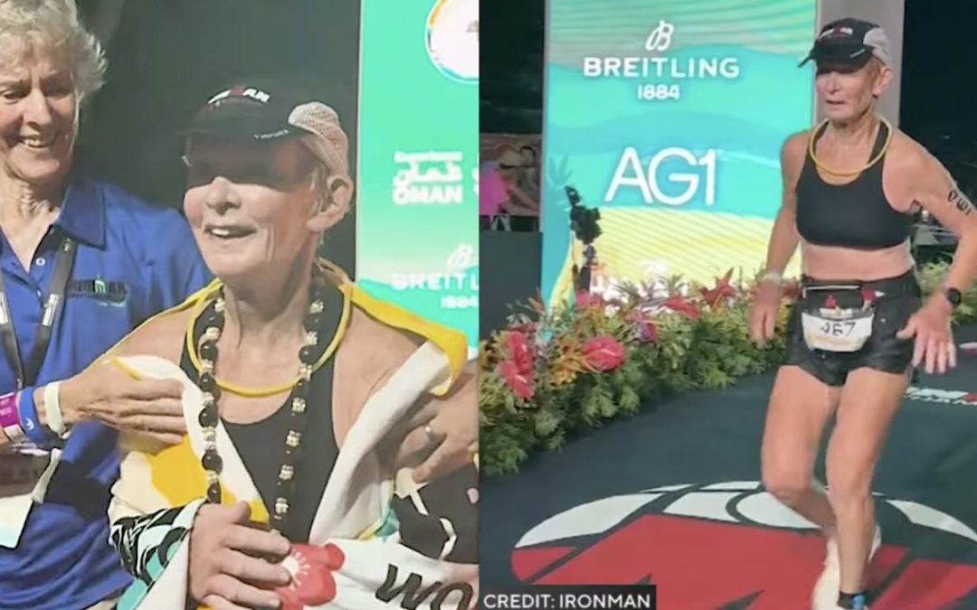 80-Year-Old Grandma Who Learned to Swim at 59 Just Became Oldest Ever Female Ironman Finisher