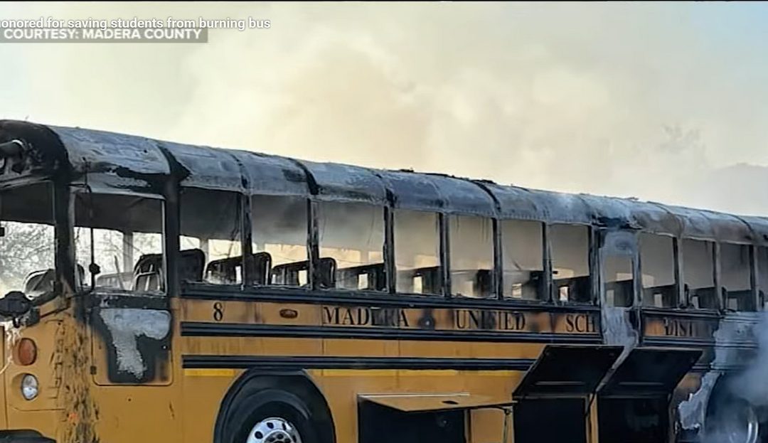 Farmworkers Are Heroes After Rescuing 20 Children from Burning School Bus in California